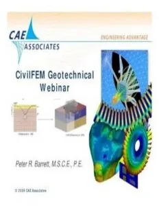 CivilFEM Geootechnical Webinar - Peter R. Barrett