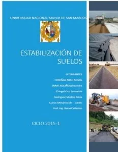 Estabilización de Suelos