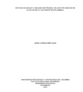 Estudio de Suelos y Análisis Geotécnico