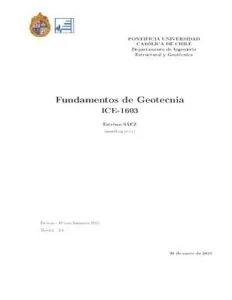 Fundamentos de Geotecnia - Esteban Sáez
