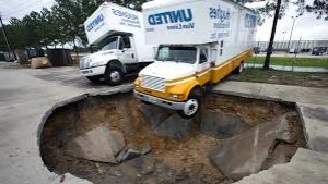 sinkholes